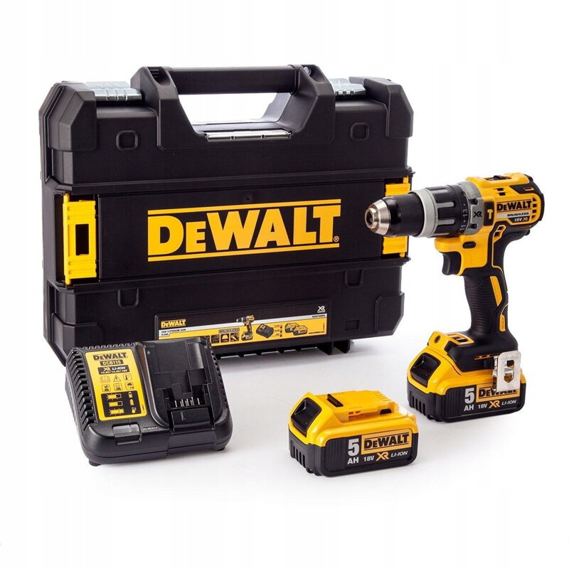 AKU SKRUTKOVAČ DEWALT 18V ​​XR 70NM 2X5,0AH SADA 